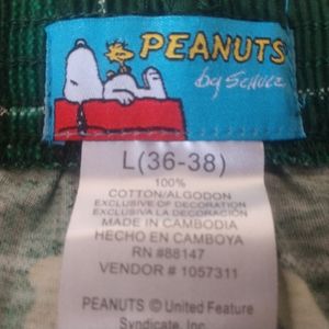 Peanuts Snoopy underwear
